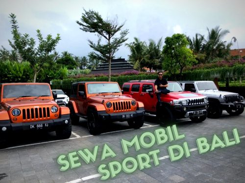 Liburan Sewa Mobil Sport di Bali