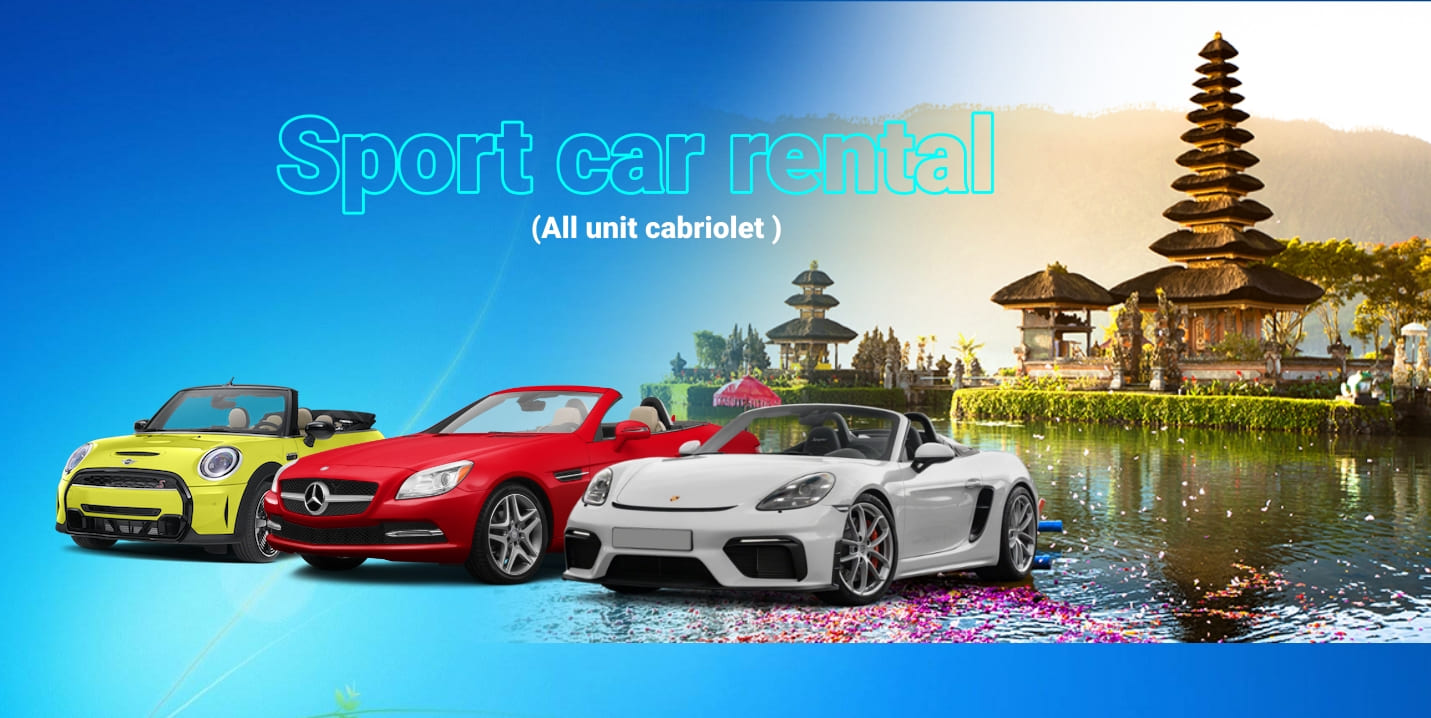 Sport car rental Bali
